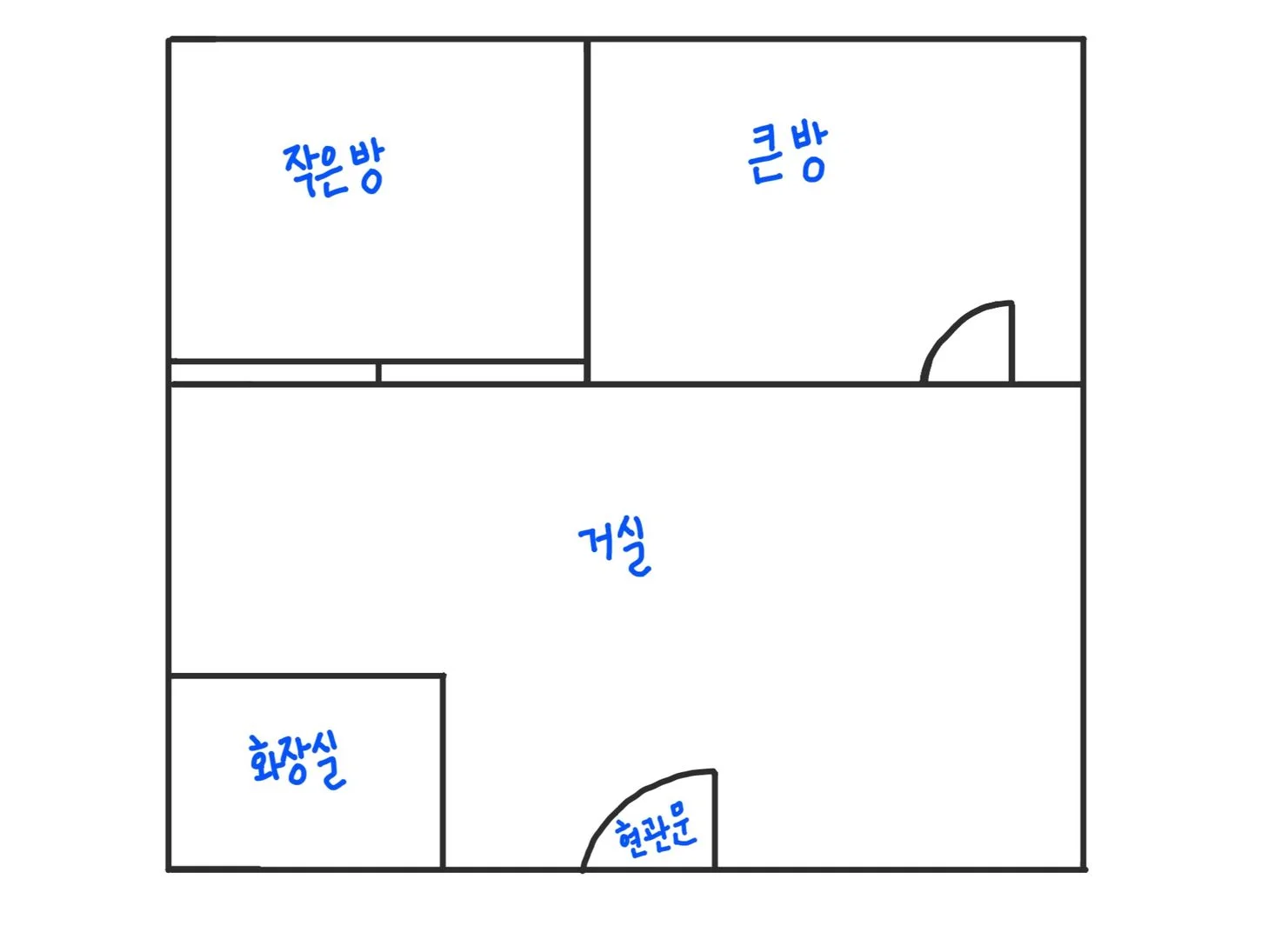 원목 식탁과 벤치가 있는 식사 공간