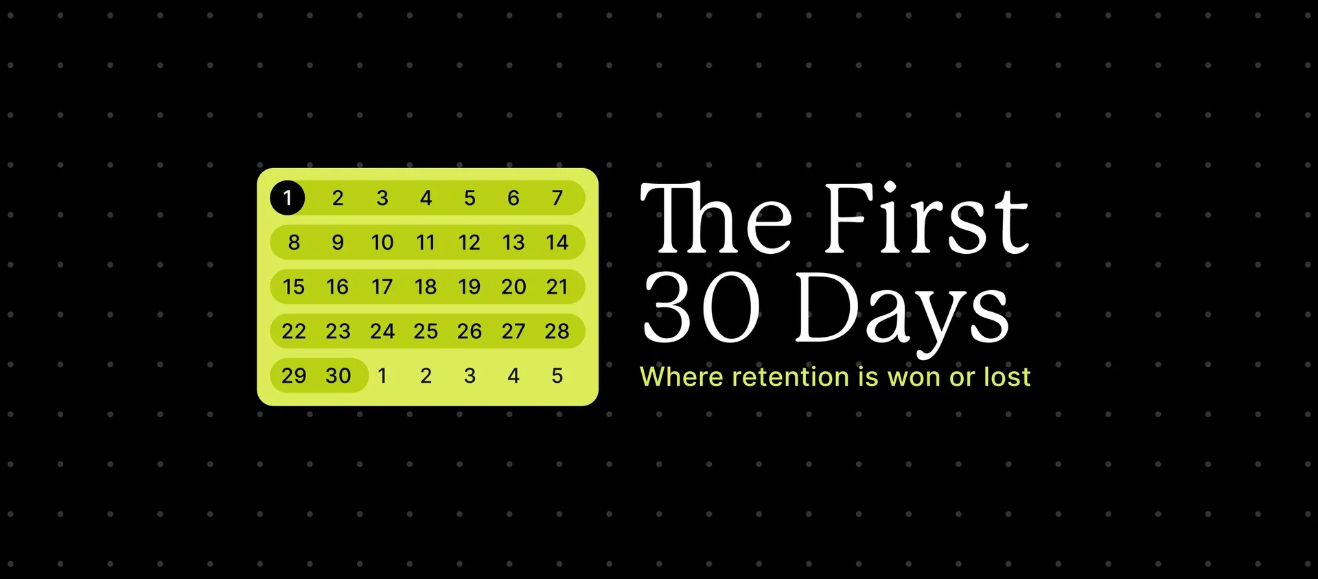 첫 30일 retention 가이드 표지: Recharge가 정리한 belief engineering 프레임 · 이미지 출처: Recharge
