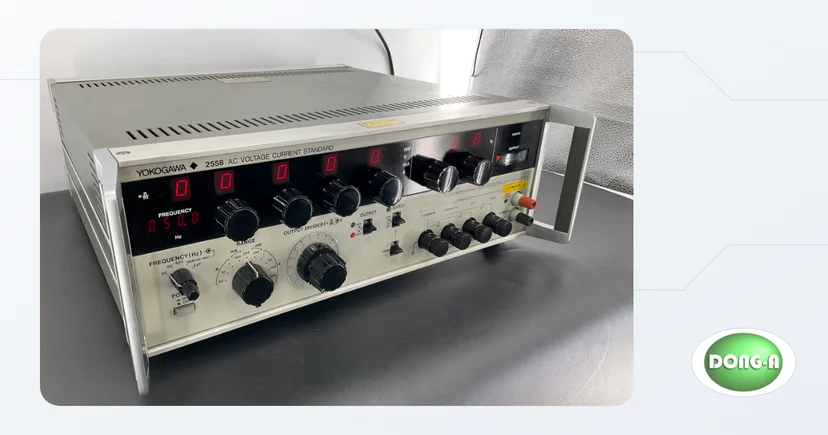 YOKOGAWA 2558 렌탈 AC 전압 전류 표준기