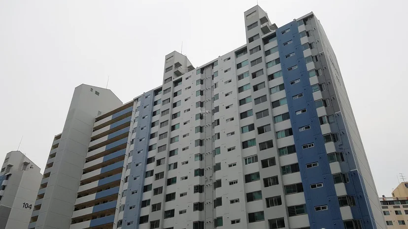 공릉동한보 아파트 건물 외관