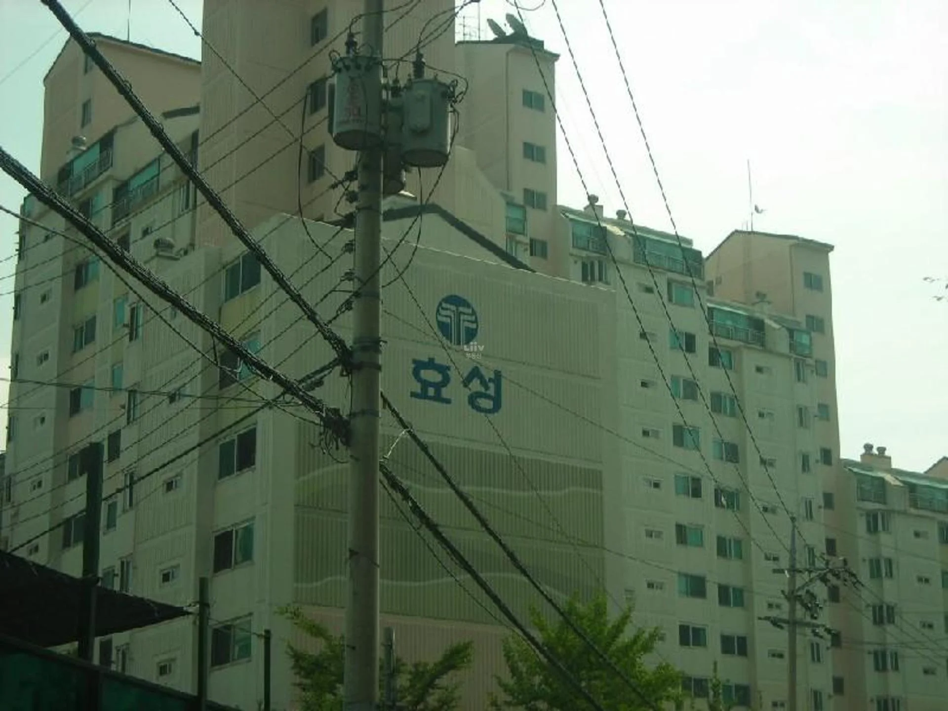 효성하이타운 아파트 건물 외관