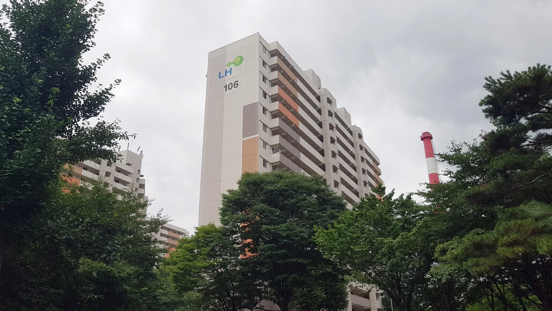 주공(1단지) 아파트 건물 외관