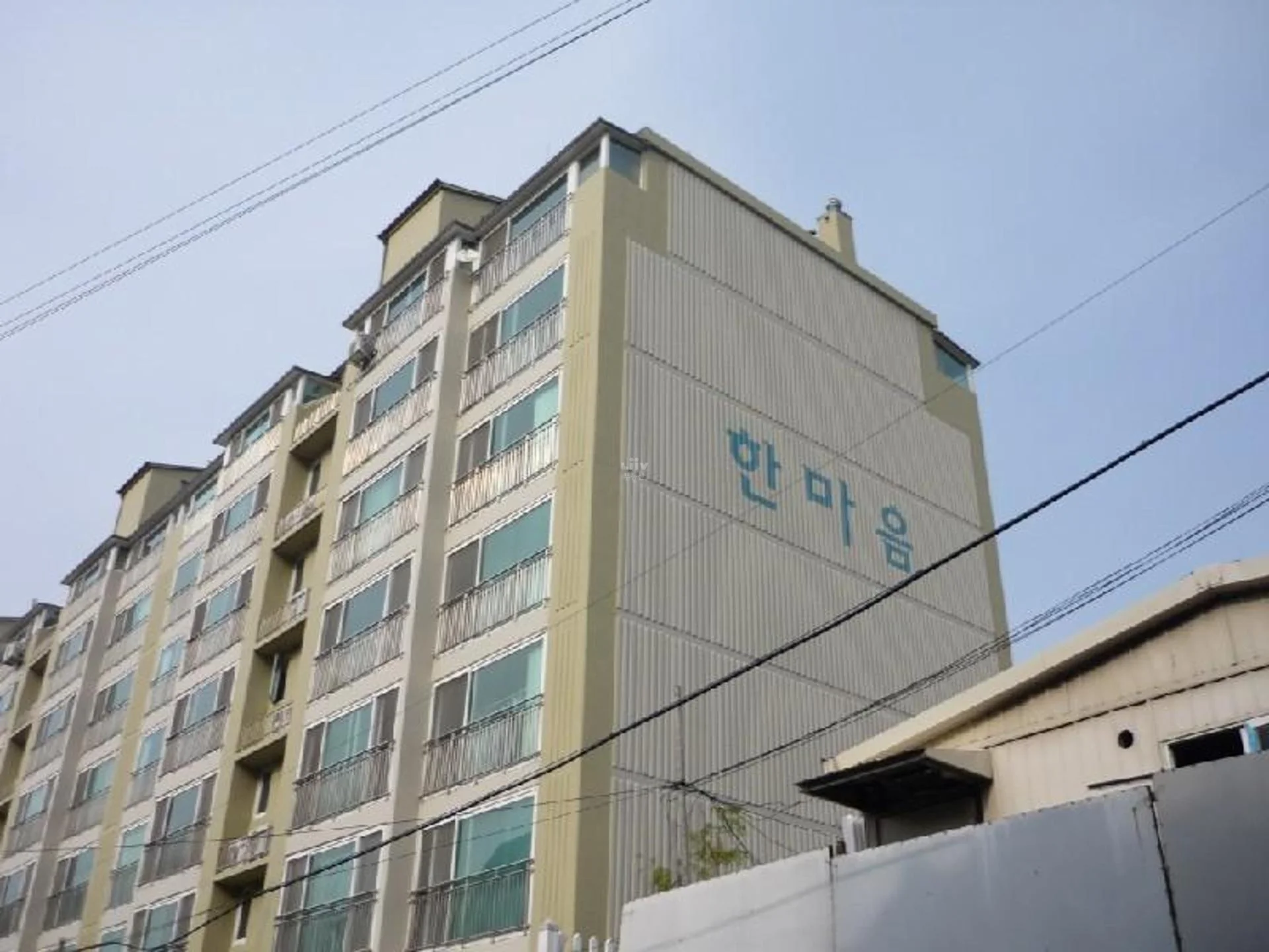 건우한마음 아파트 건물 외관