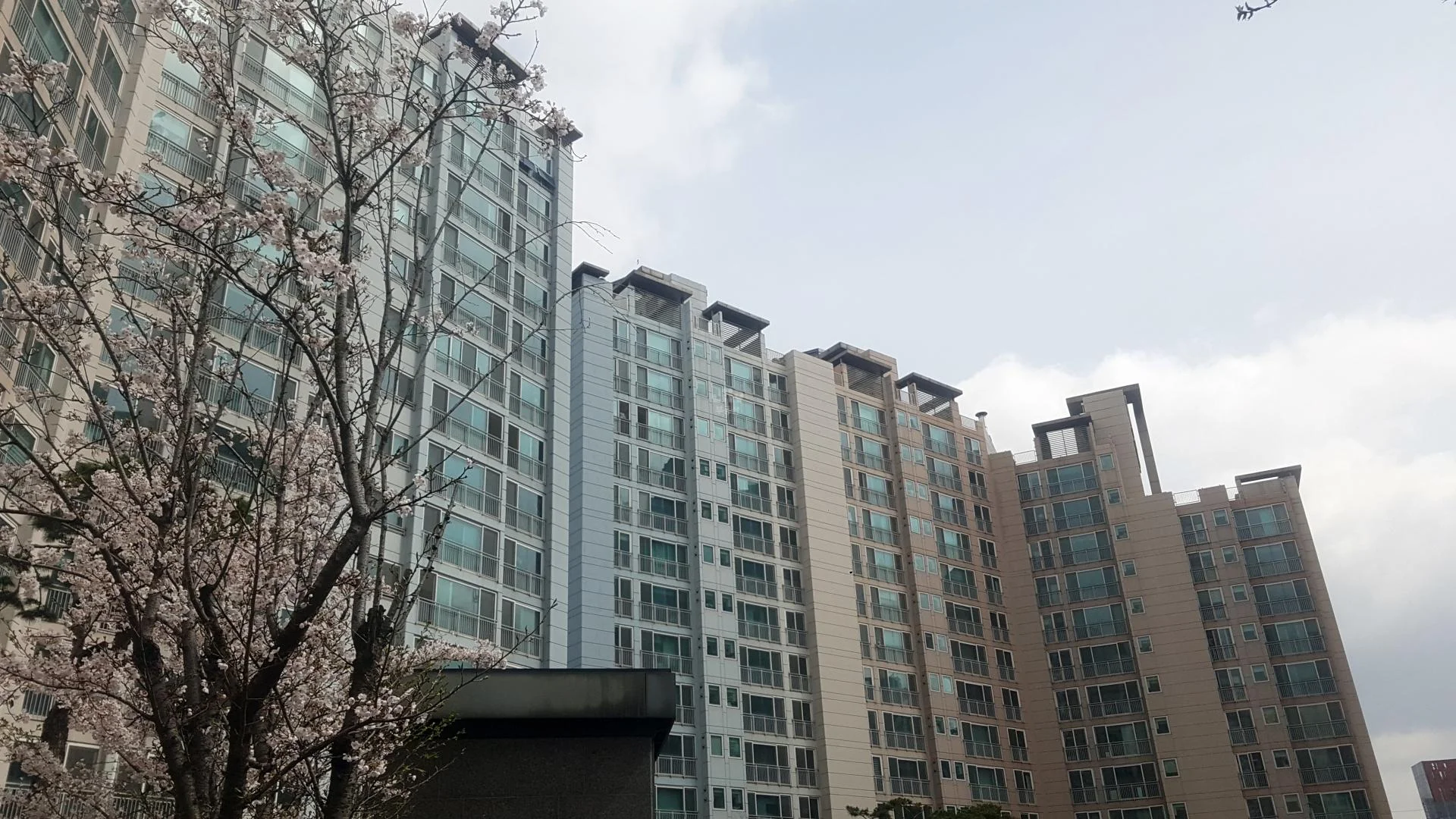 송천센트레빌 아파트 건물 외관