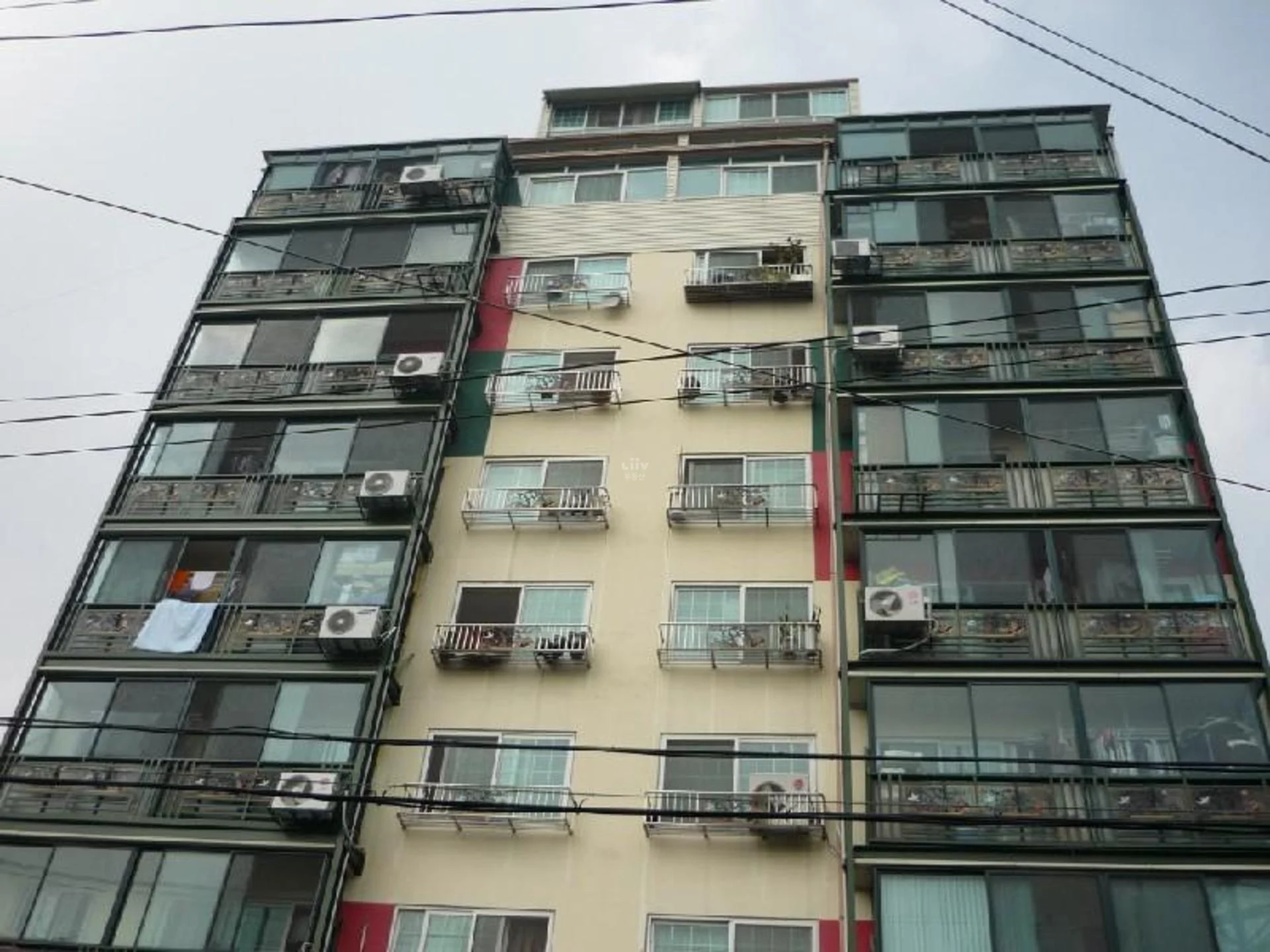 청우그린 아파트 건물 외관