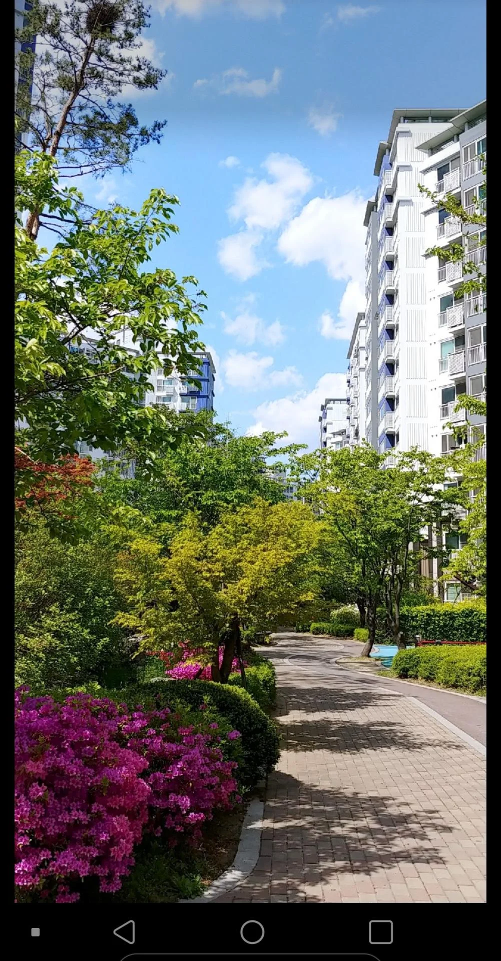 수락리버시티3단지 아파트 건물 외관