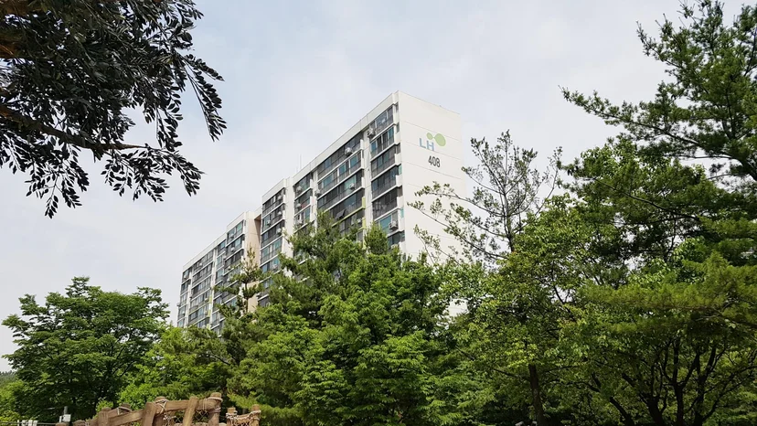 번동주공(4단지) 아파트 건물 외관