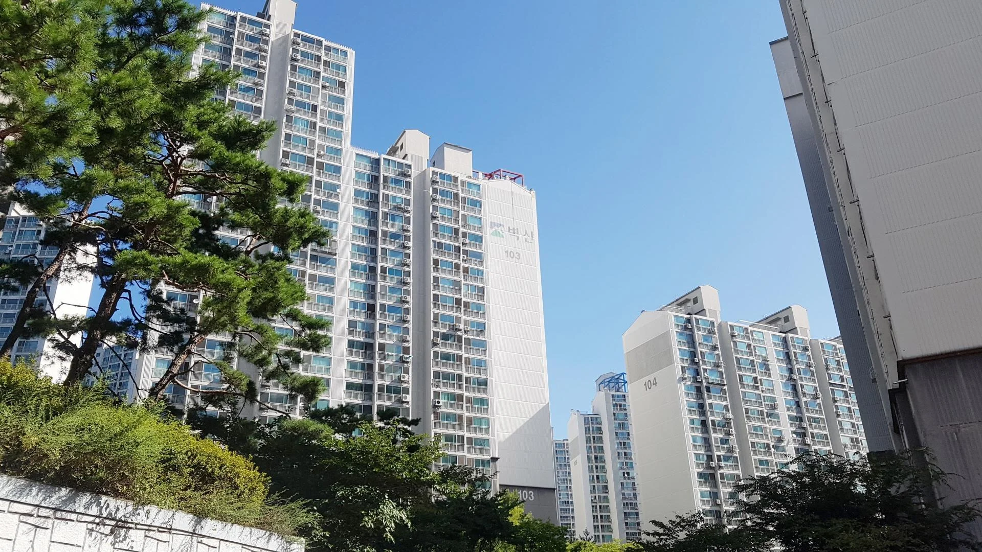 벽산라이브파크 아파트 건물 외관