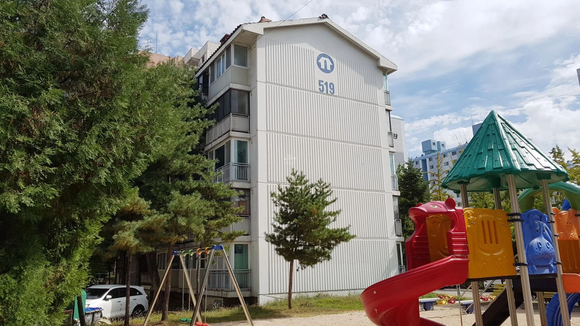 상계주공5단지 아파트 건물 외관