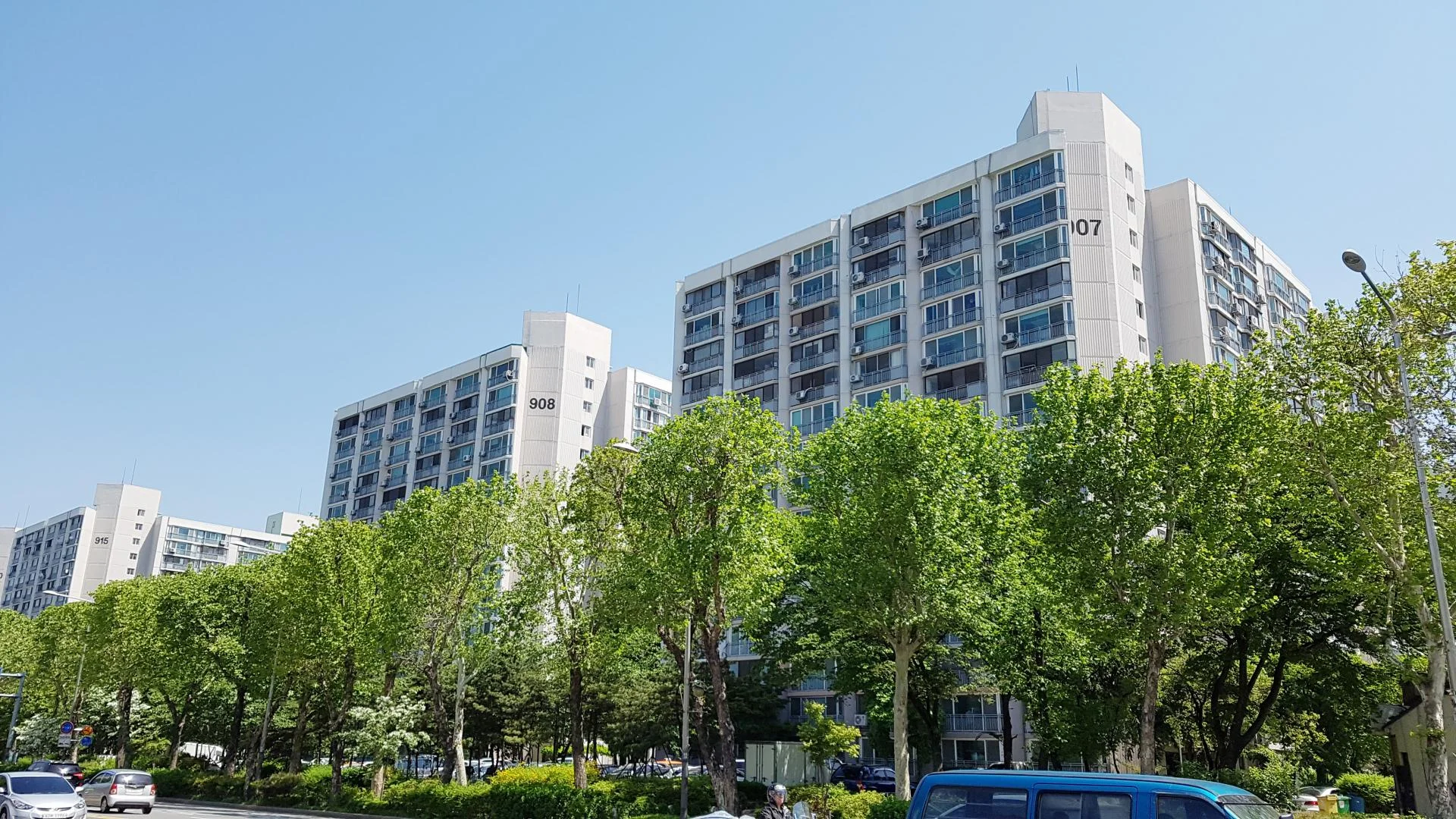 상계주공(9단지) 아파트 건물 외관