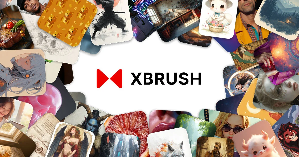 XBRUSH AI Creative Workspace