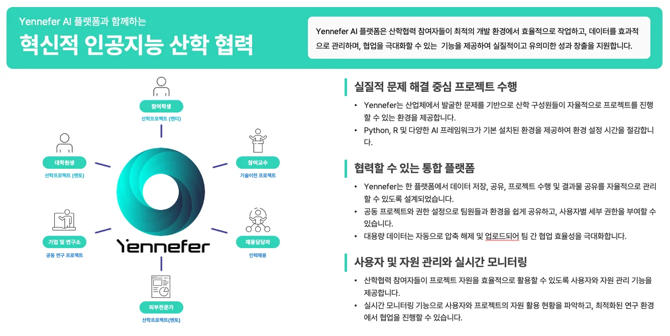 Yennefer를 활용한 산학협력 방안