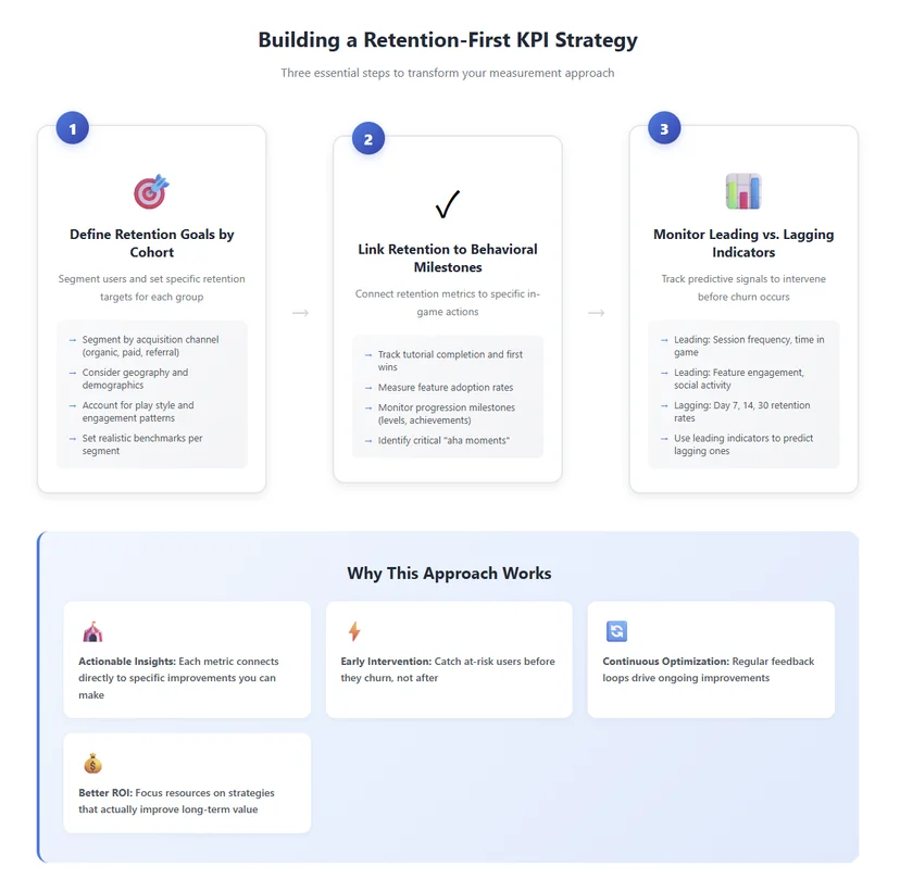 building a retention-first KPI strategy