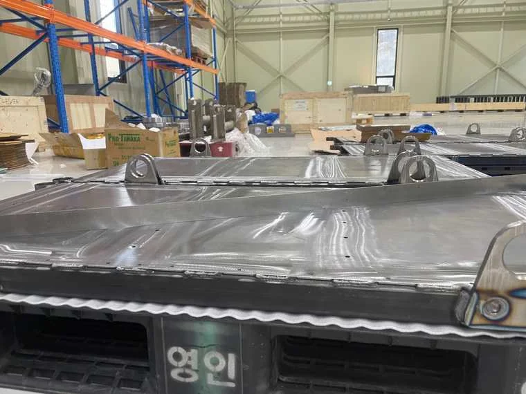 Large-scale CNC machined aluminum battery pack enclosures manufactured by Belinker for US export