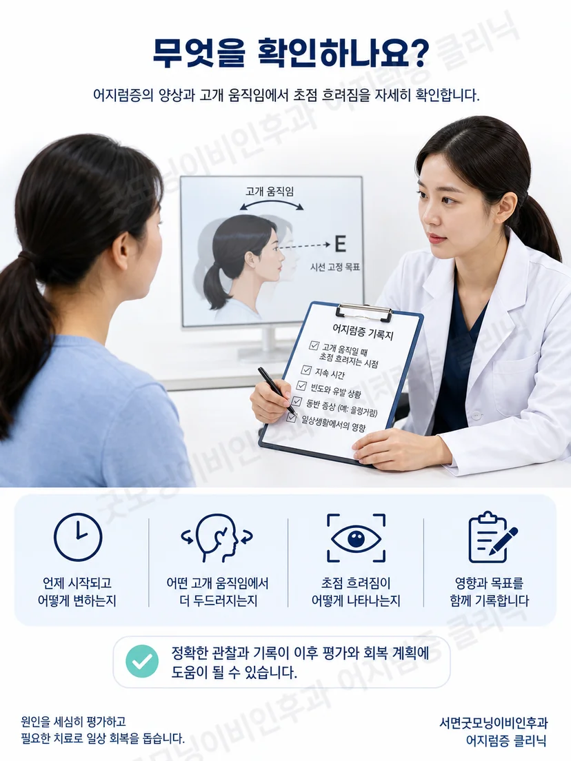 vHIT와 온도안진검사 회전의자검사 동적시력평가의 역할