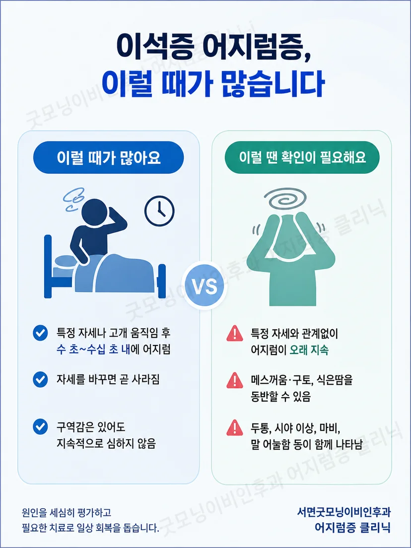 TRV Chair 치료 중 메스꺼움과 주의 증상을 구분하는 안내