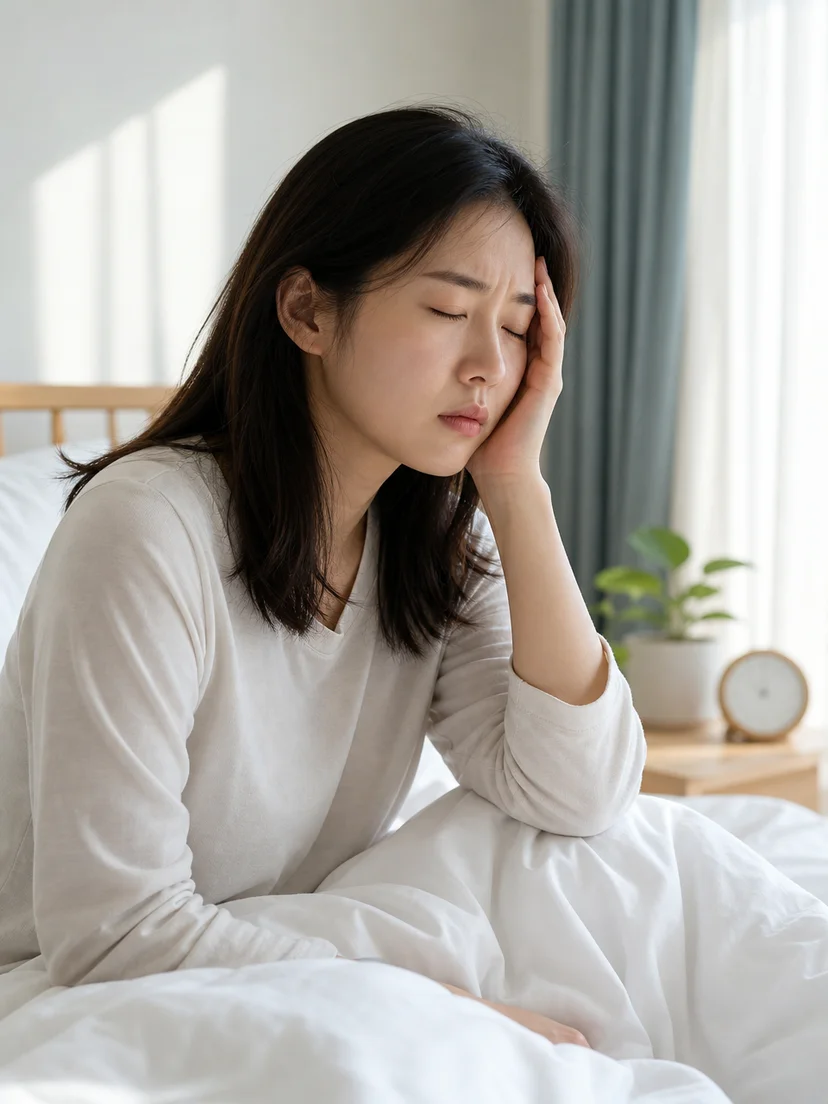 코골이와 함께 나타날 수 있는 피로와 수면 불편 증상