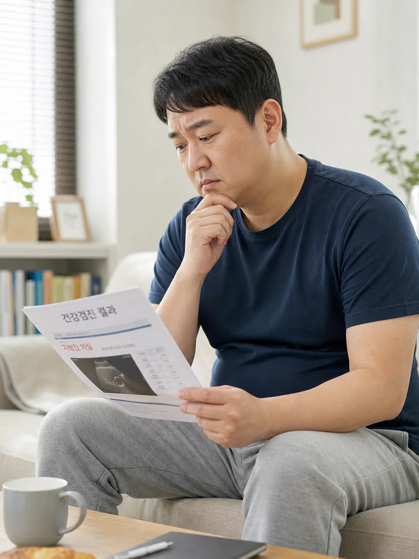 코골이와 주간 피로가 있는 환자의 수면 상황을 보여주는 이미지