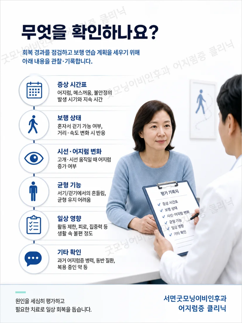 전정신경염 회복기 균형과 보행 기능 평가