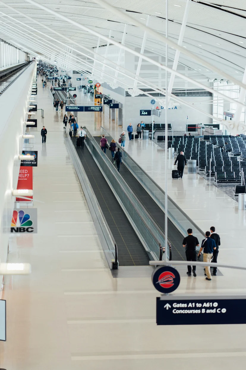 Incheon International Airport terminal in South Korea