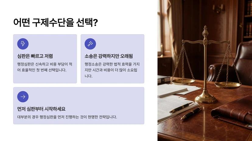 행정심판 vs 행정소송, 어떤 구제수단을 선택해야 할까 행정심판 청구란 무엇인가