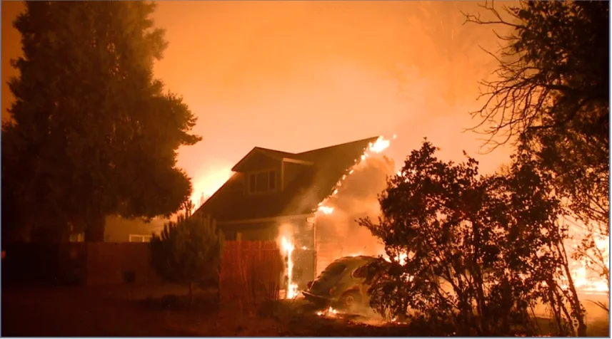 firescout-생성형 ai로 만든 산불 이미지