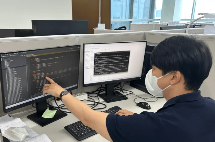 실리콘아츠 IT팀_패스 트레이싱 기술에 디노이징 접목한 모델을 설명