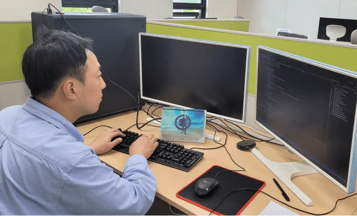 브이다임_홀로그램 개발 테스트