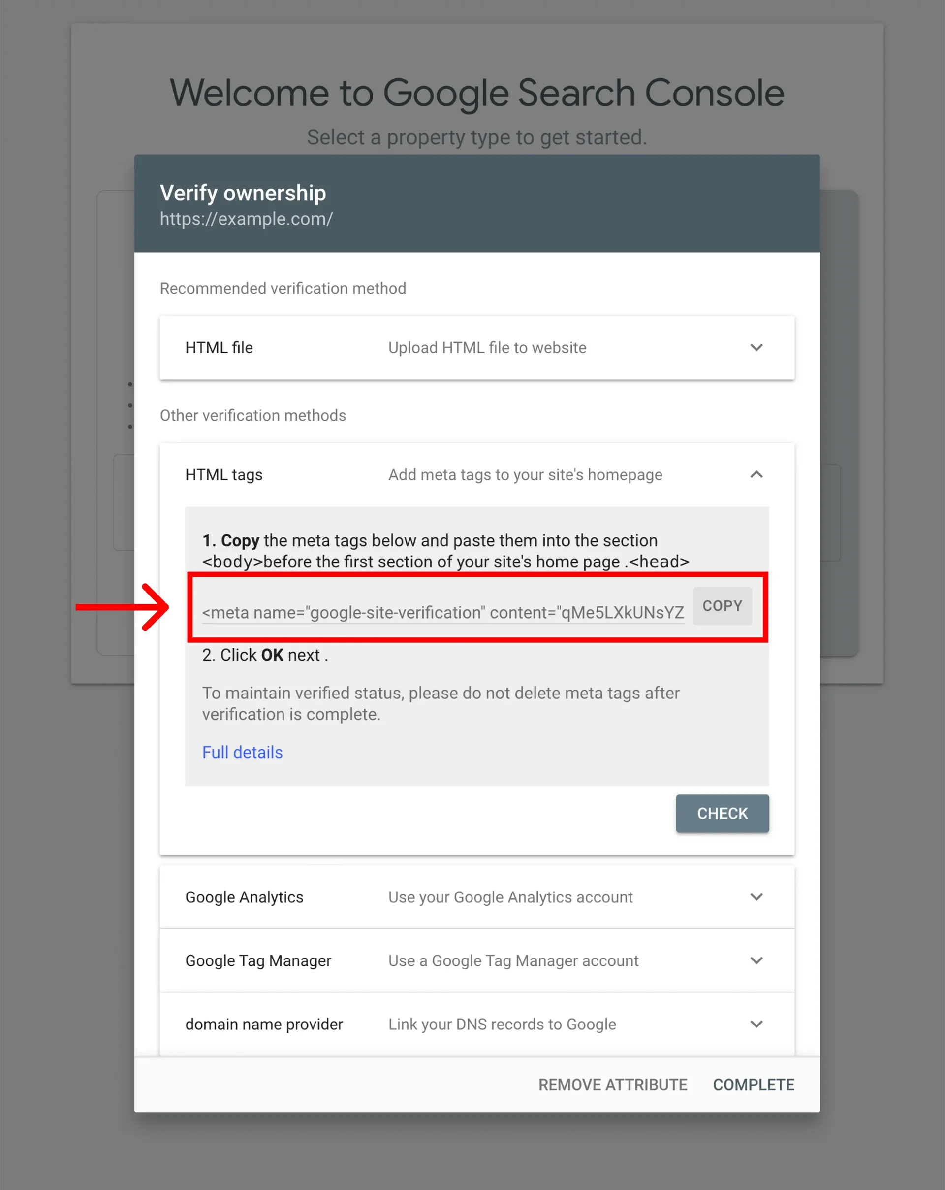 how to verify blog ownership