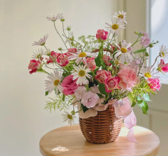 꽃바구니 만들기