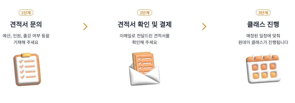 모카클래스 단체 클래스 진행 프로세스