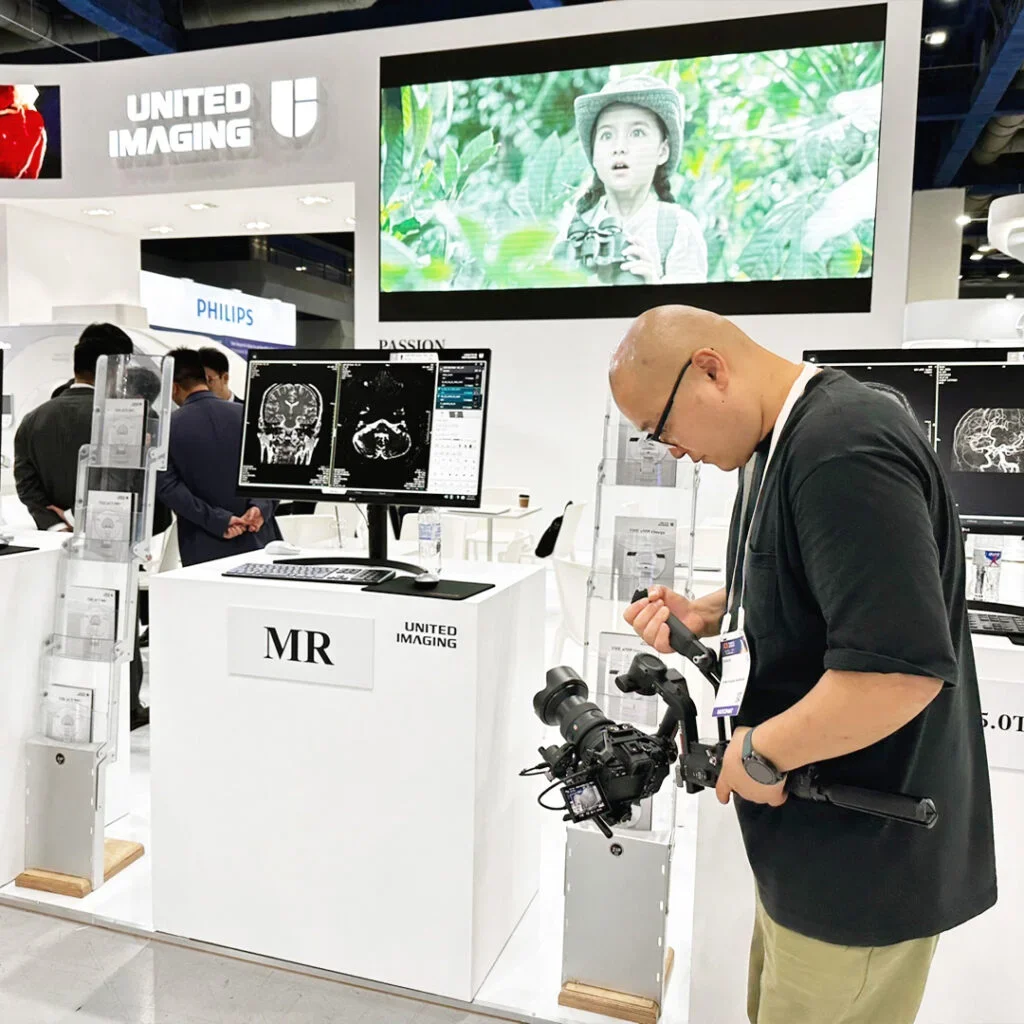 전시회 현장 스케치 영상 촬영