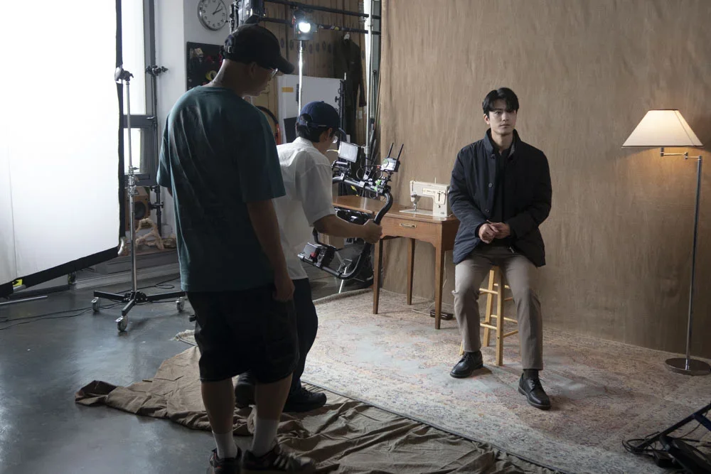 패션 룩북 촬영