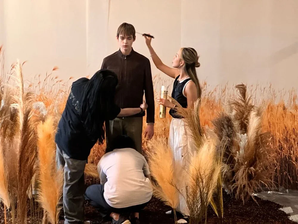 패션 룩북 촬영