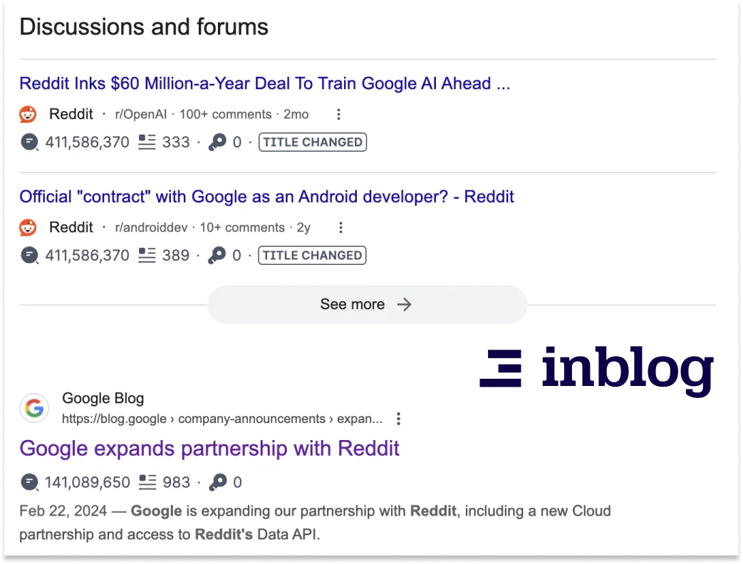 reddit over google
