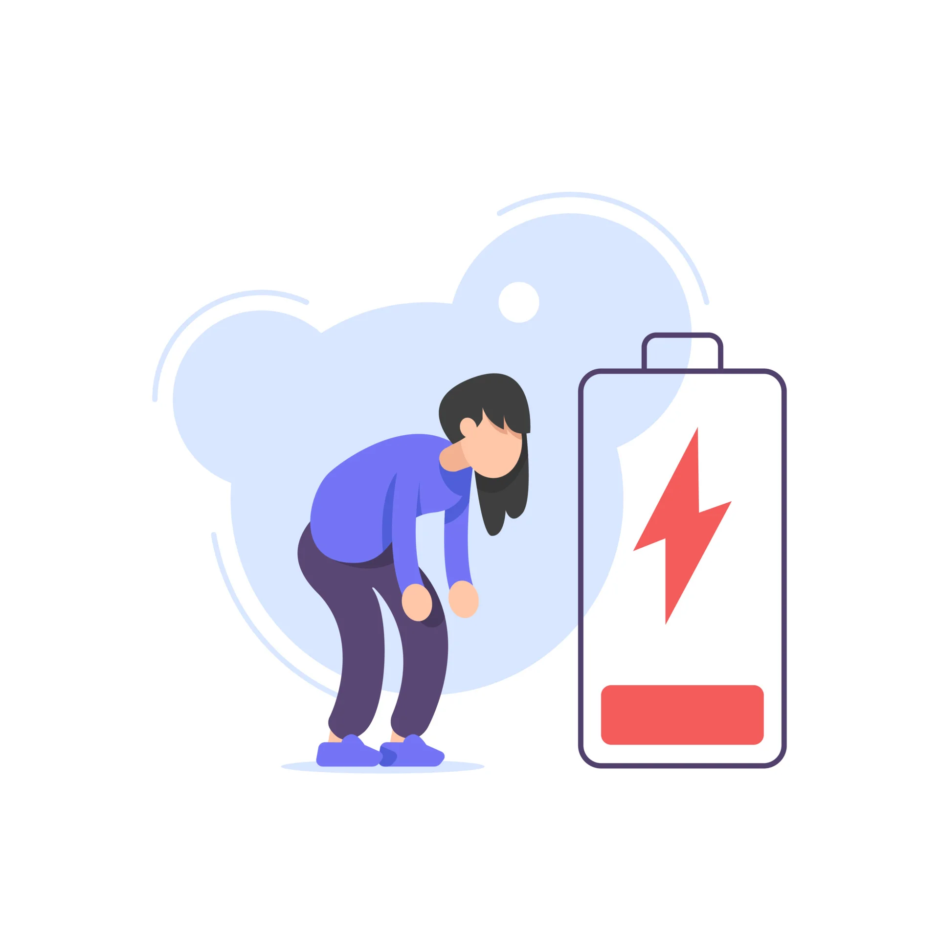 밤샘 작업으로 인한 피로