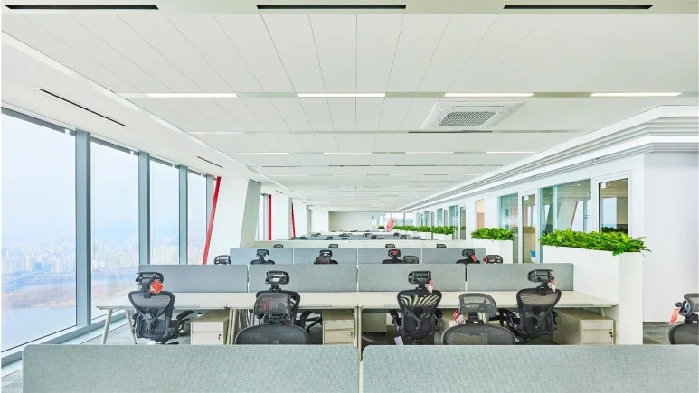 코인원 사옥 사무 공간