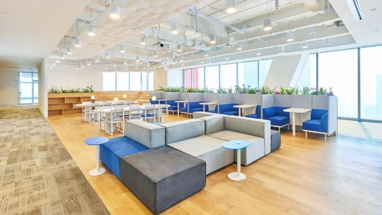 코인원 사옥 라운지