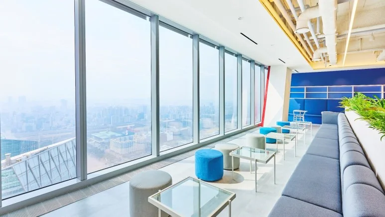 코인원 사옥 라운지