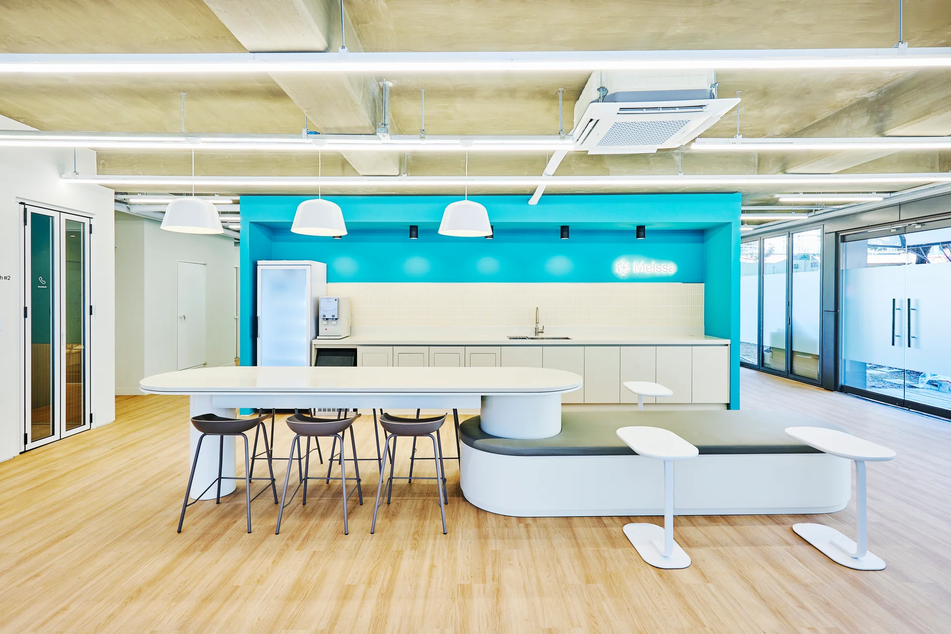 메이사 사무실 캔틴 전경