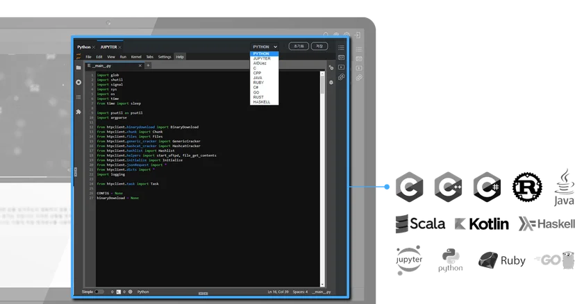 Jupyter notebook