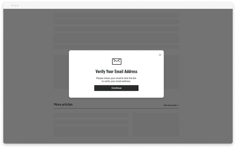 Email Verification