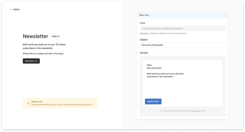 Write Newsletter Content