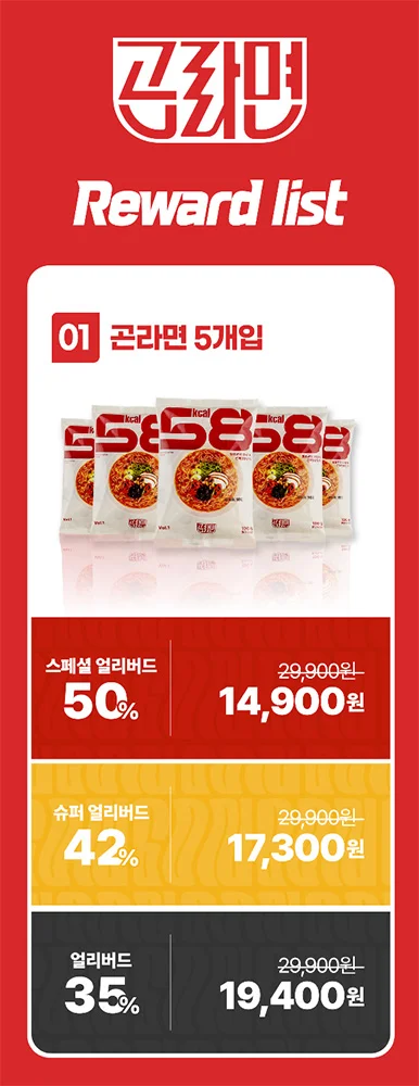 와디즈 리워드 디자인