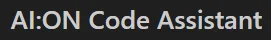 code assistant