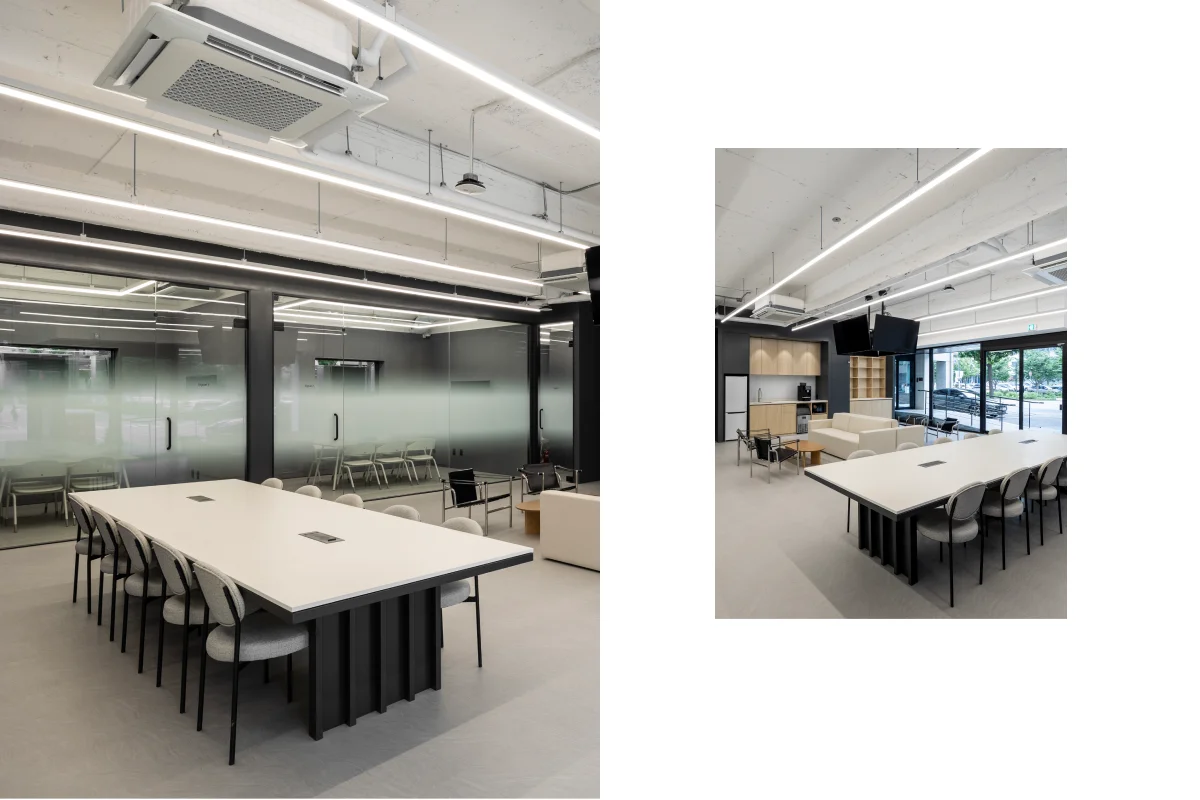 시그널리포트 라운지 전경