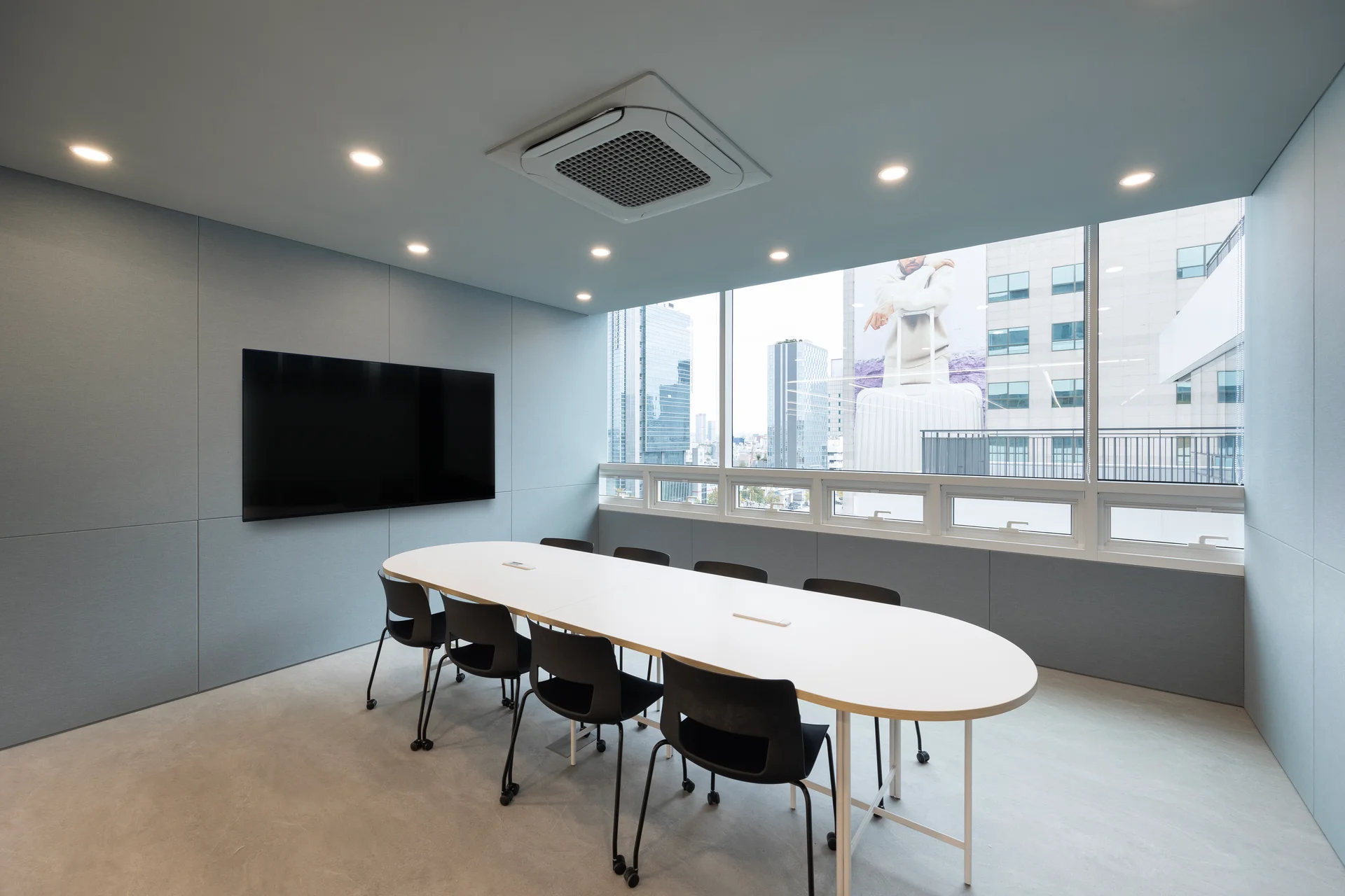 스튜디오좋 사무실 미팅룸 내부 전경