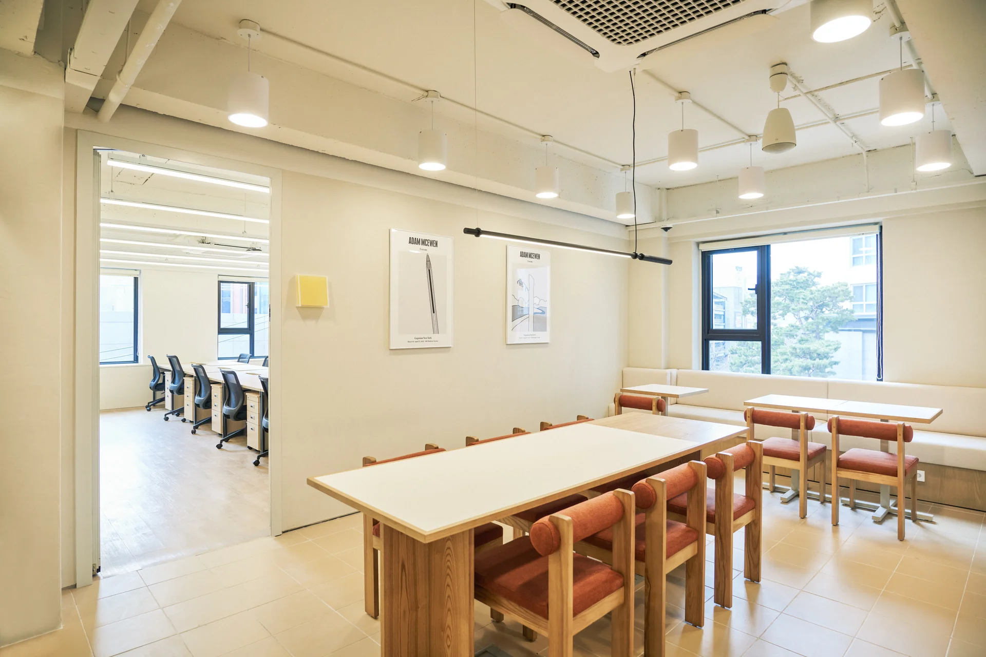 패스트파이브 서초2호점 작은 라운지 전경