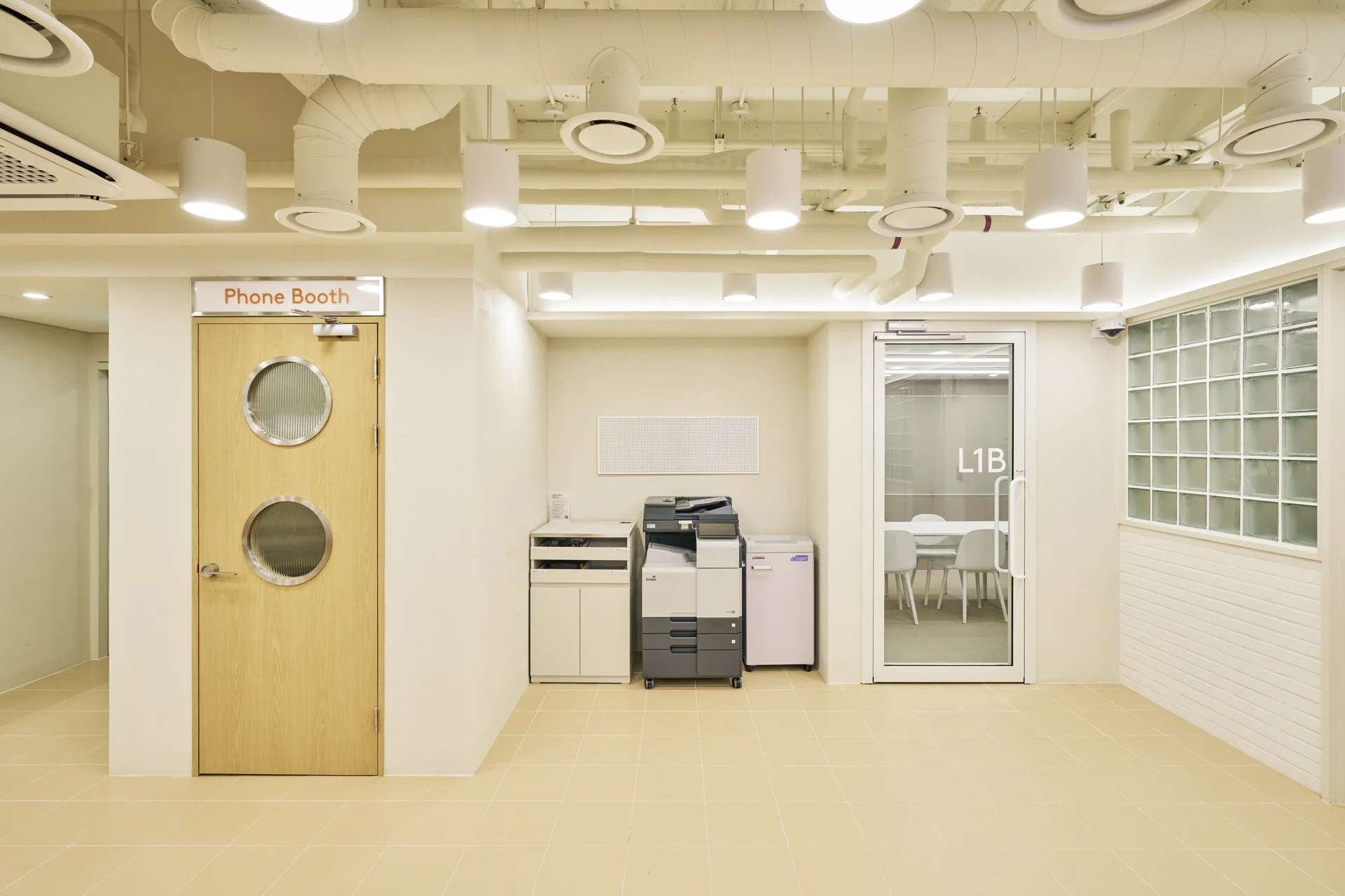 패스트파이브 서초2호점  폰 부스, OA 존 인테리어