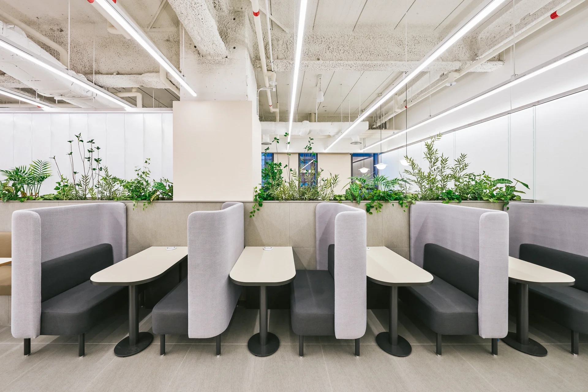 패스트파이브 서울역점 집중 근무 부스 인테리어